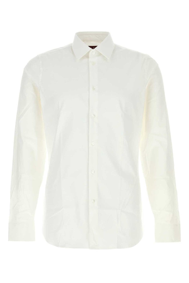 Gucci White Stretch Poplin Shirt