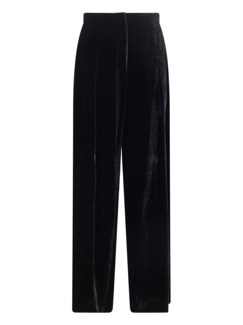 Golden Goose Straight Leg Trousers – Black