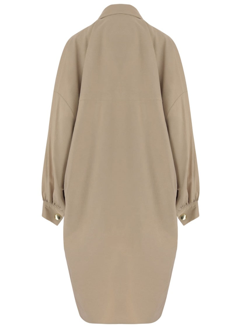 Darkpark Curved Hem Cotton And Lyocell Jacket