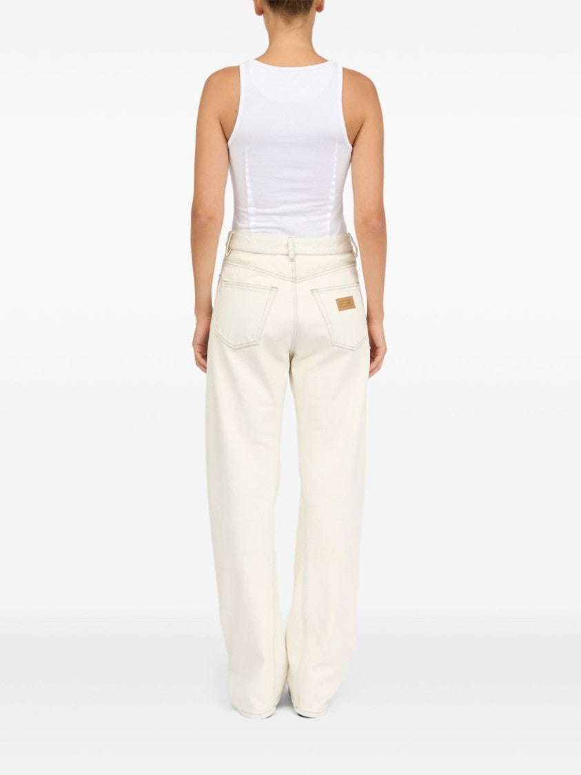 Mm6 By Maison Margiela Trousers With Concealed Fly