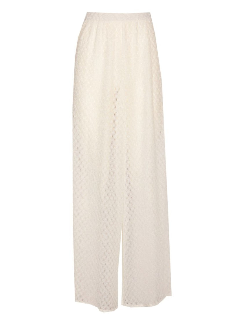 Missoni Wide-Leg Raschel Lace Knit Pants