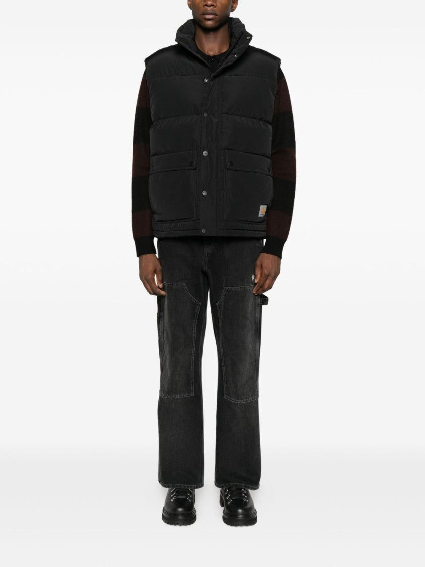 Carhartt Wip Brent Vest With Waterproof Synthetic Down Construction And Concealed Fastening