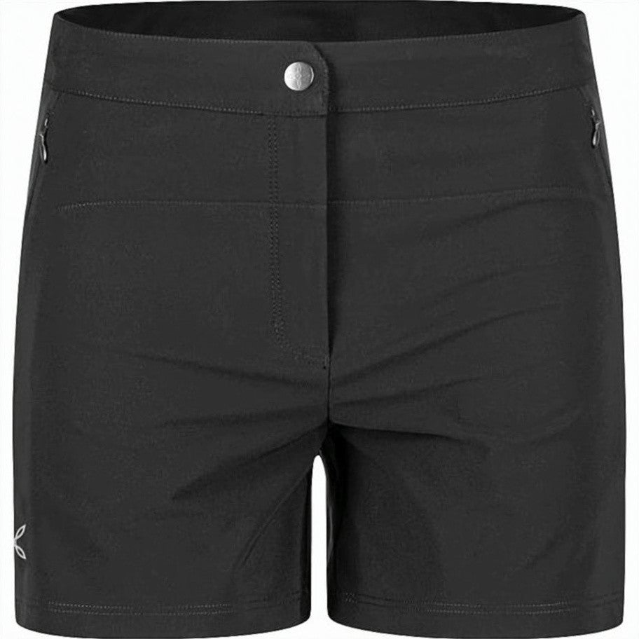 Montura Black Fitted Polyamide Elastane Zip Shorts