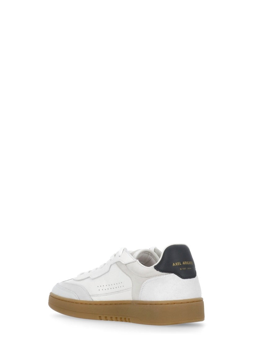 Axel Arigato White Dice T-Toe Leather Sneakers