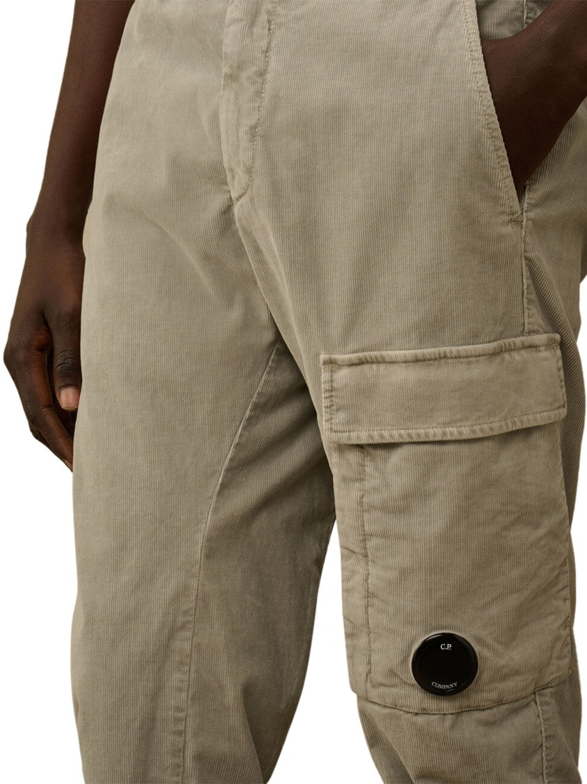 C.P. Company Relaxed Fit Cargo Pants In Corduroy