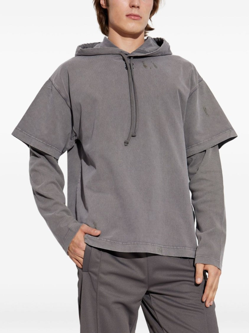 Palm Angels Classic Knit Sweater With Ribbed Cuffs