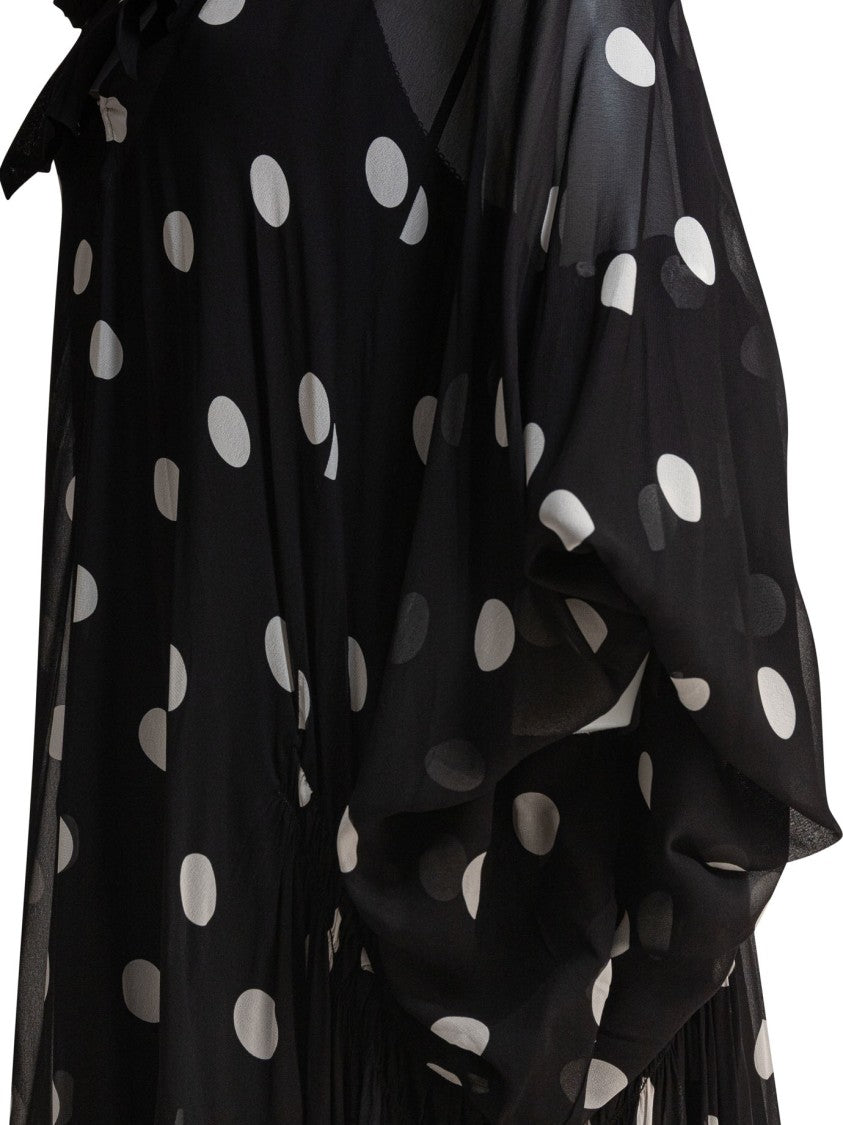 Zimmermann Midi Dress With Polka Dot Print