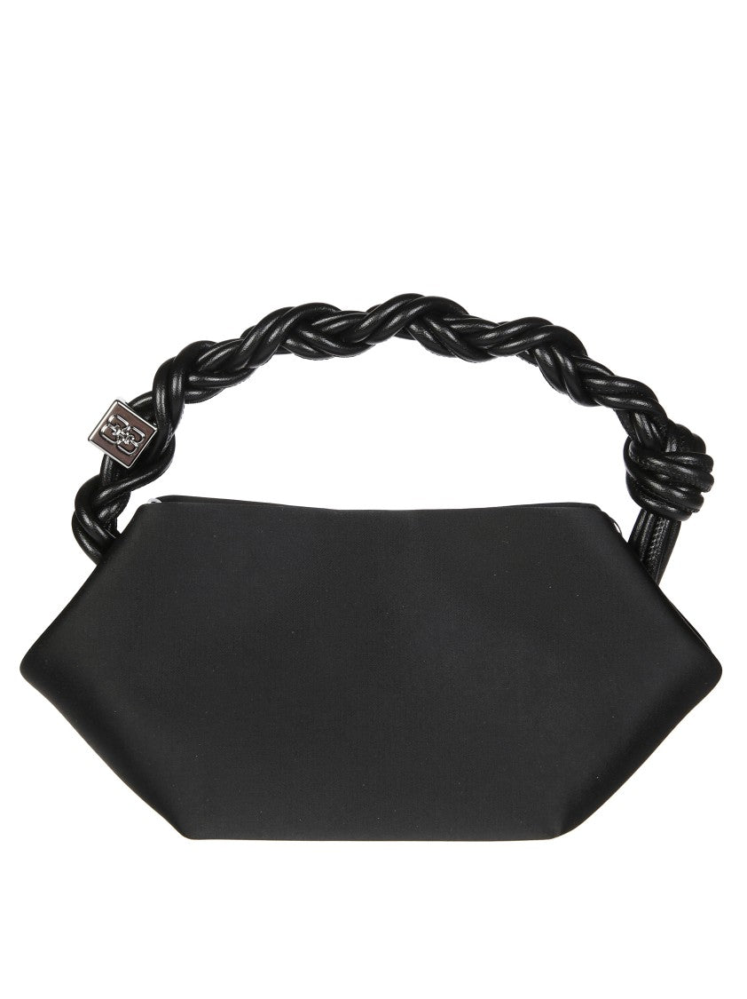 Ganni Mini Soir Satin Bou Bag