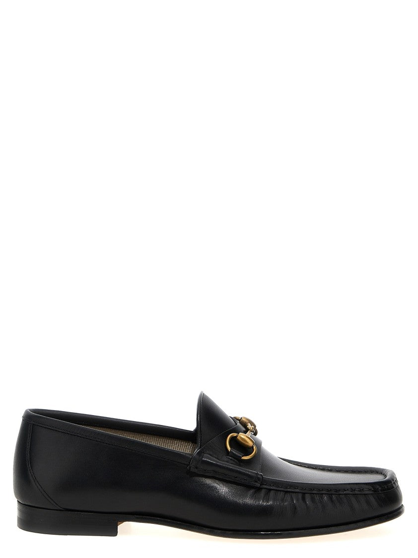 Gucci 1953 Horsebit Leather Loafers With Antiqued Detail