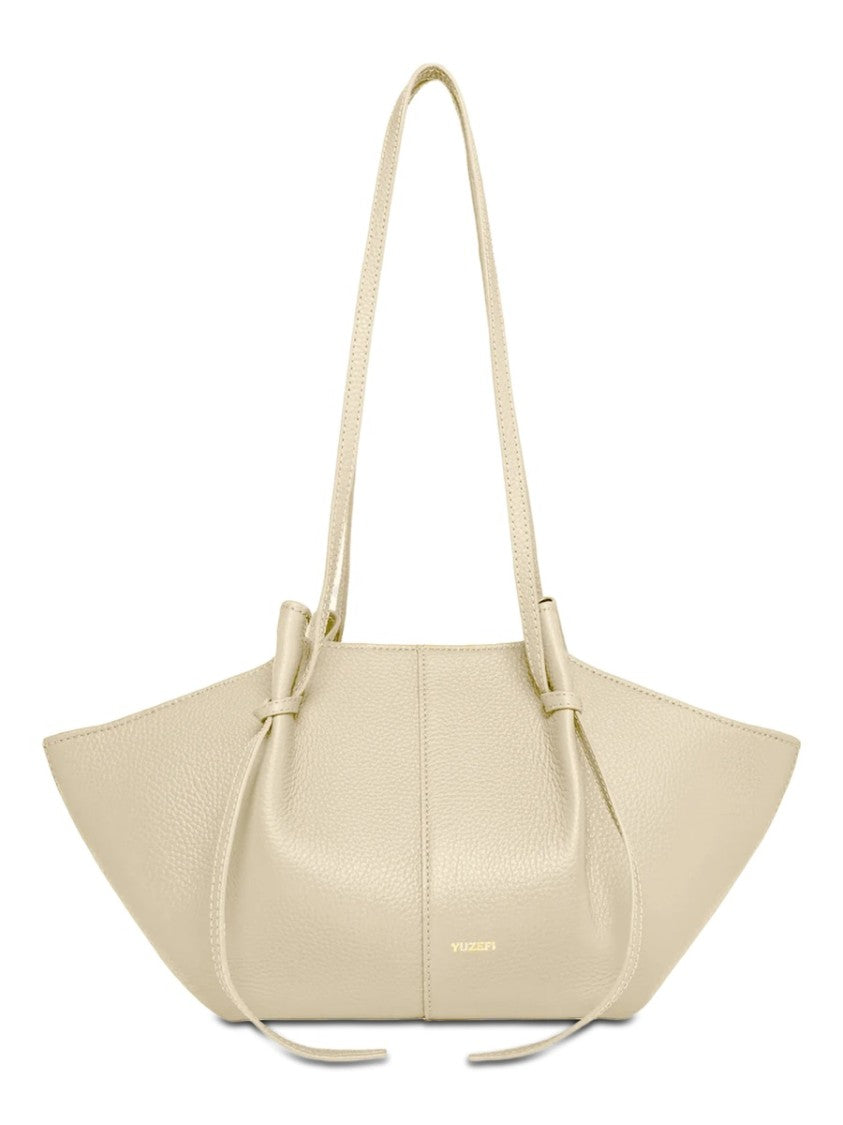 Yuzefi Bovine Leather Elongated Mochi Tote Bag