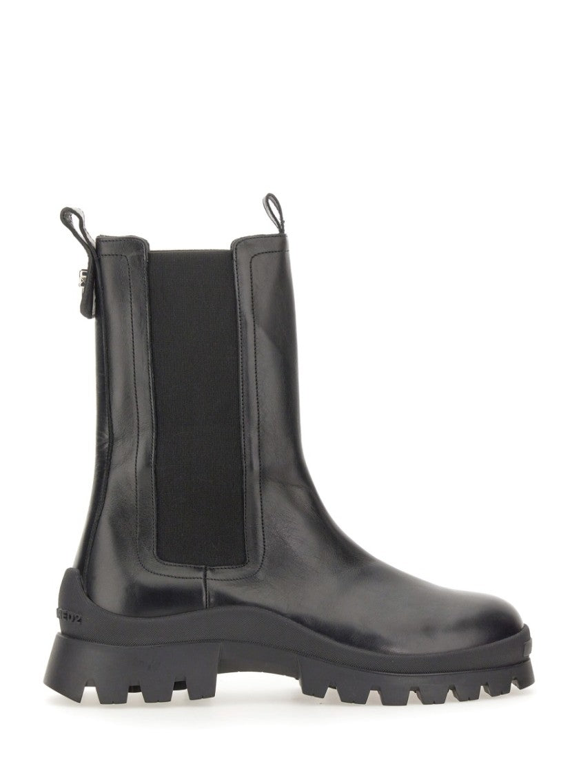 Dsquared2 Leather Boots