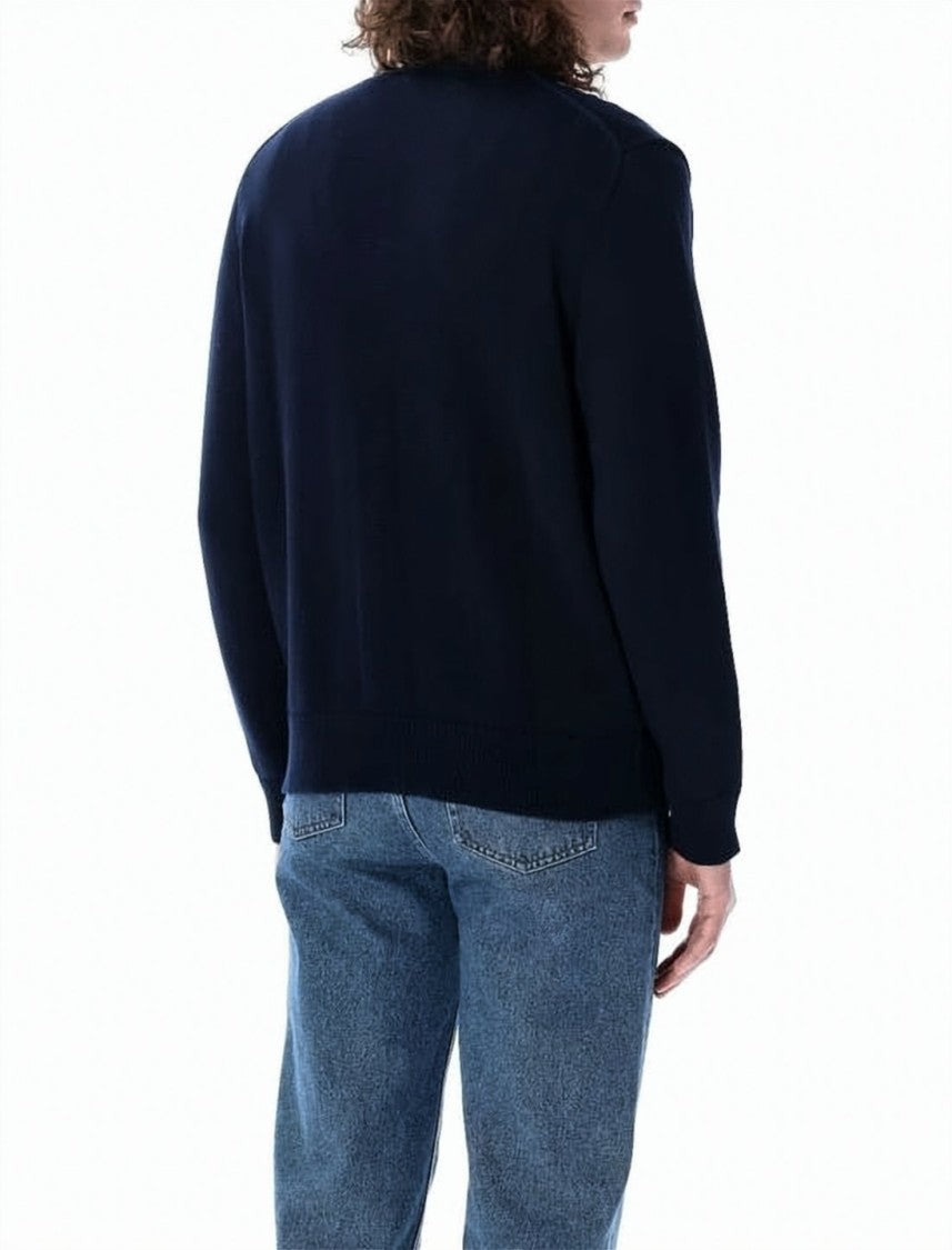 Polo Ralph Lauren Classic V-Neck Cardigan With Button-Down Front