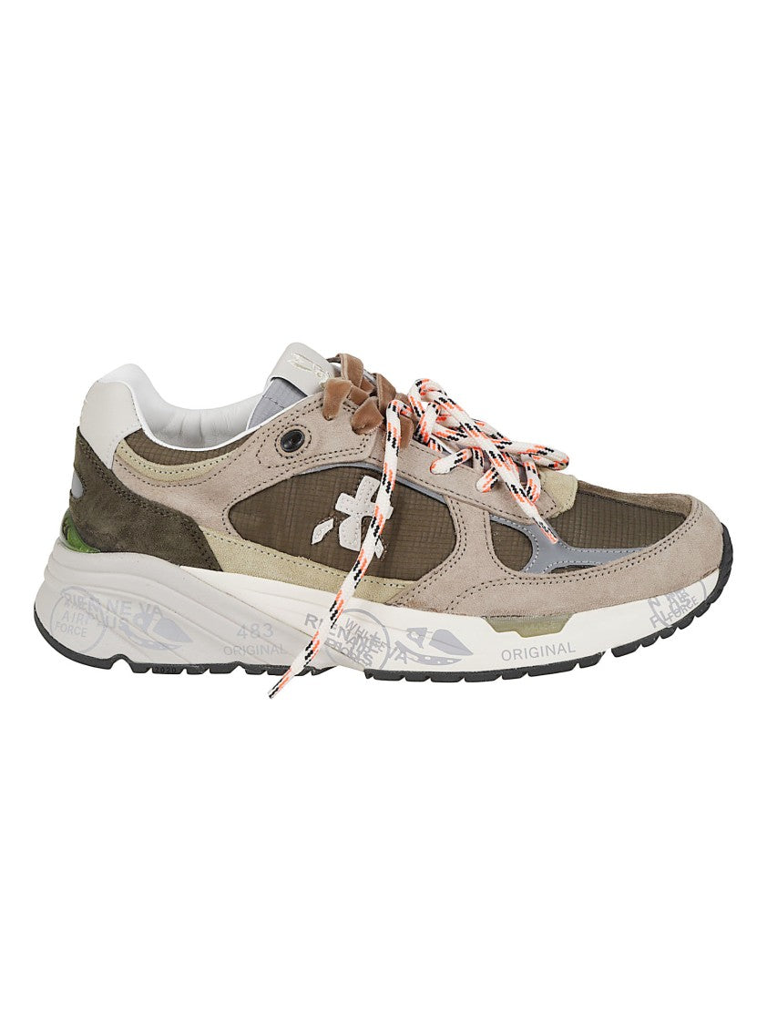 Premiata Mased Layered Polyamide-Blend Sneakers