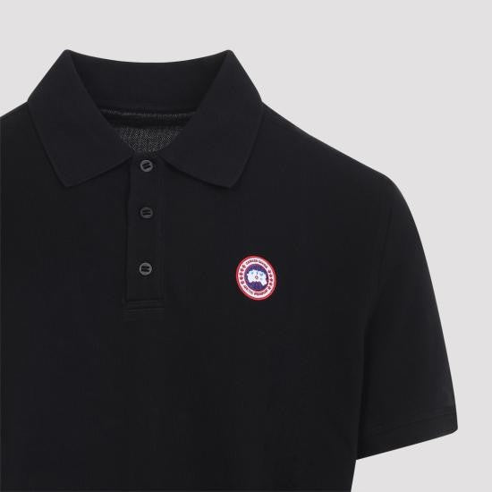 Canada Goose Short-Sleeve Polo Shirt With Traditional Collar