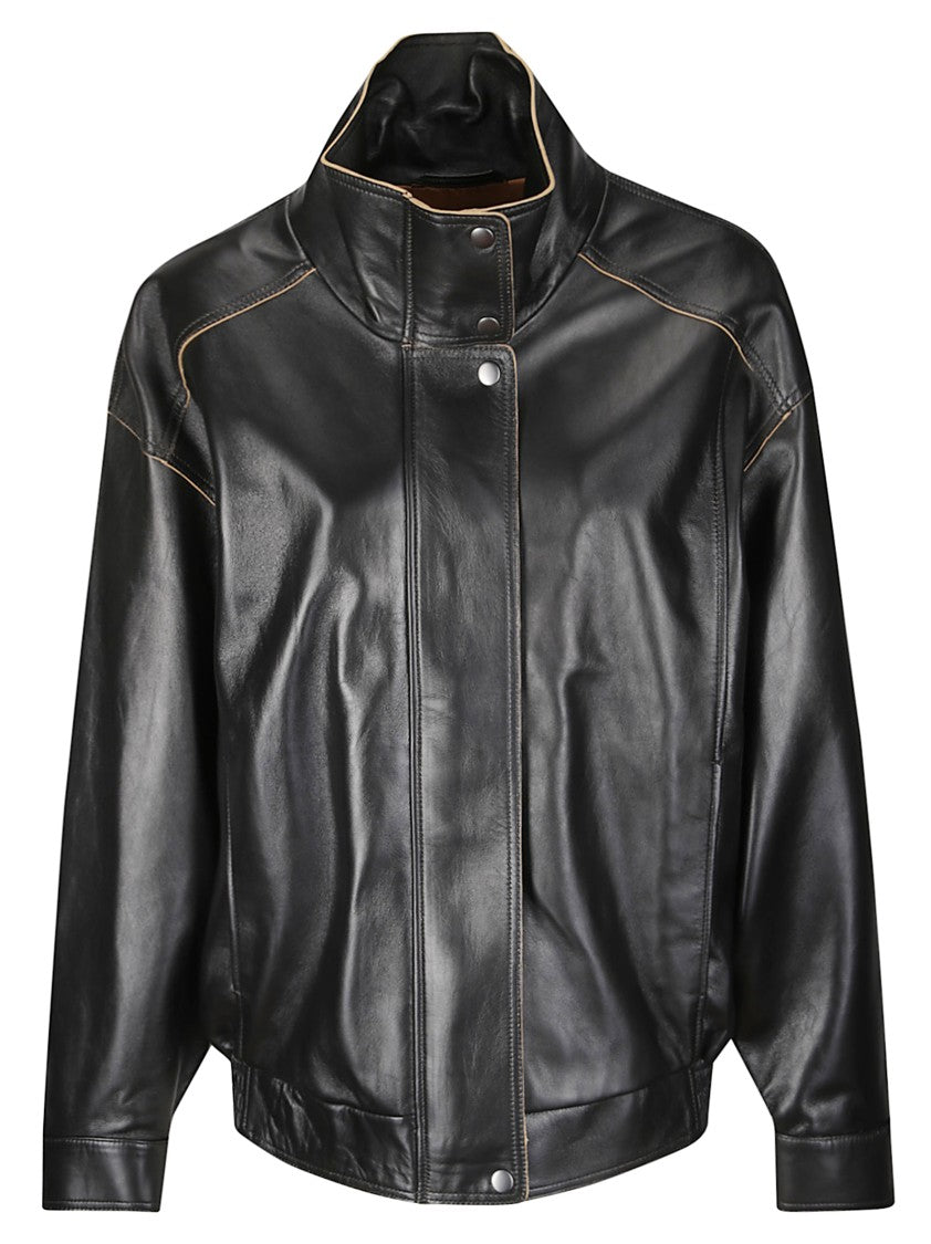 Calvin Klein Soft Lamb Leather Jacket