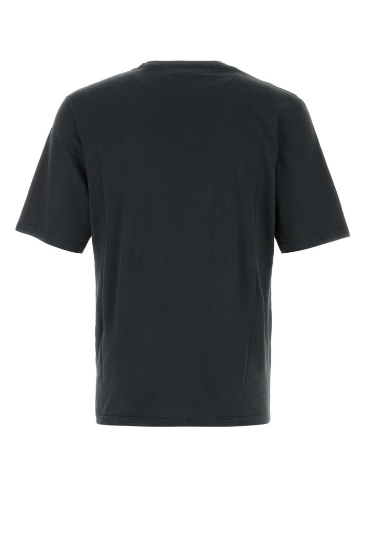 Saint Laurent Charcoal Cotton T-Shirt