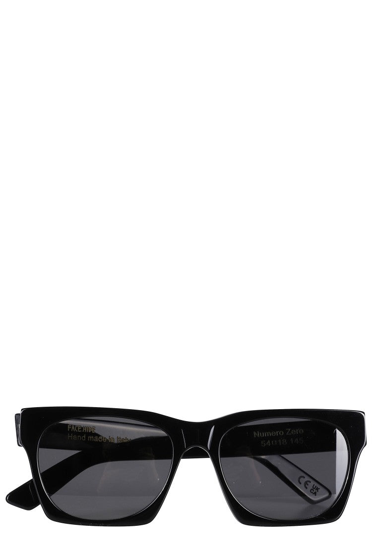 Face.Hide Number 0 Glasses - Black Temple