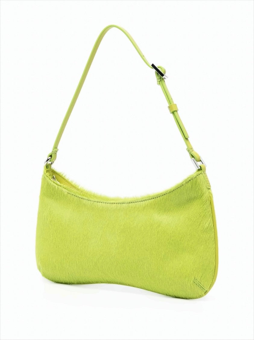 Jacquemus Pony Hair Shoulder Bag With Slim Silhouette