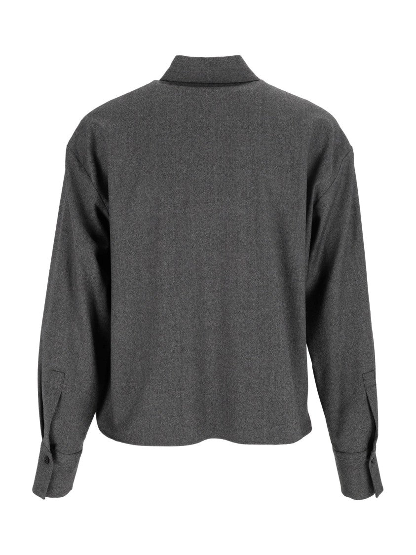 Antonelli Firenze Boxy Cropped Shirt