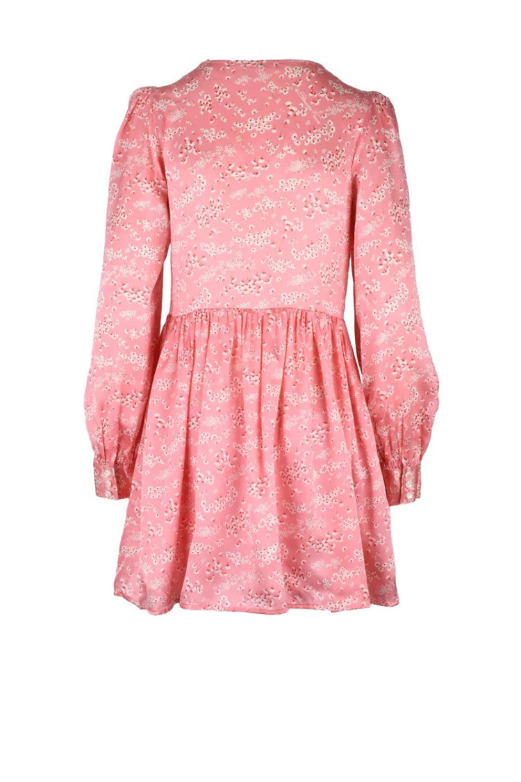 Elisabetta Franchi Satin Dress - Pink