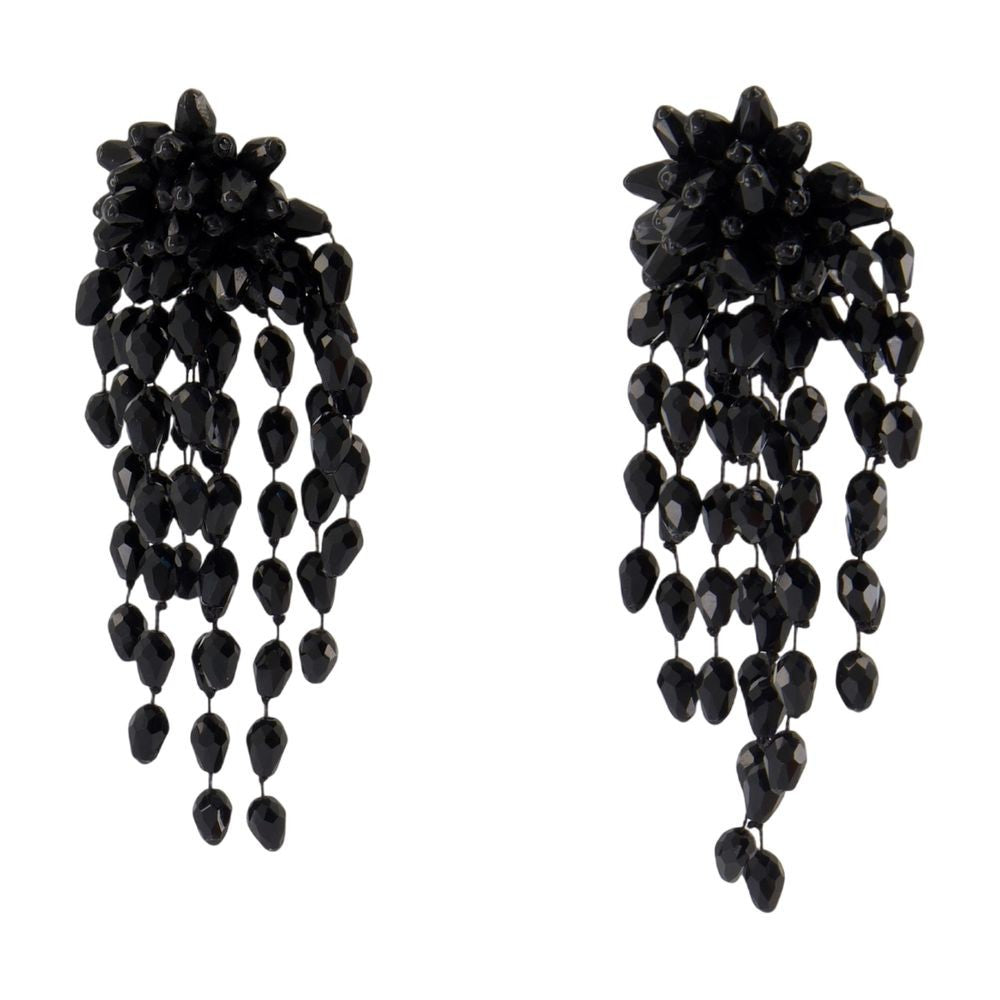 Isabel Marant Clip Ga Earrings - Metal - Black