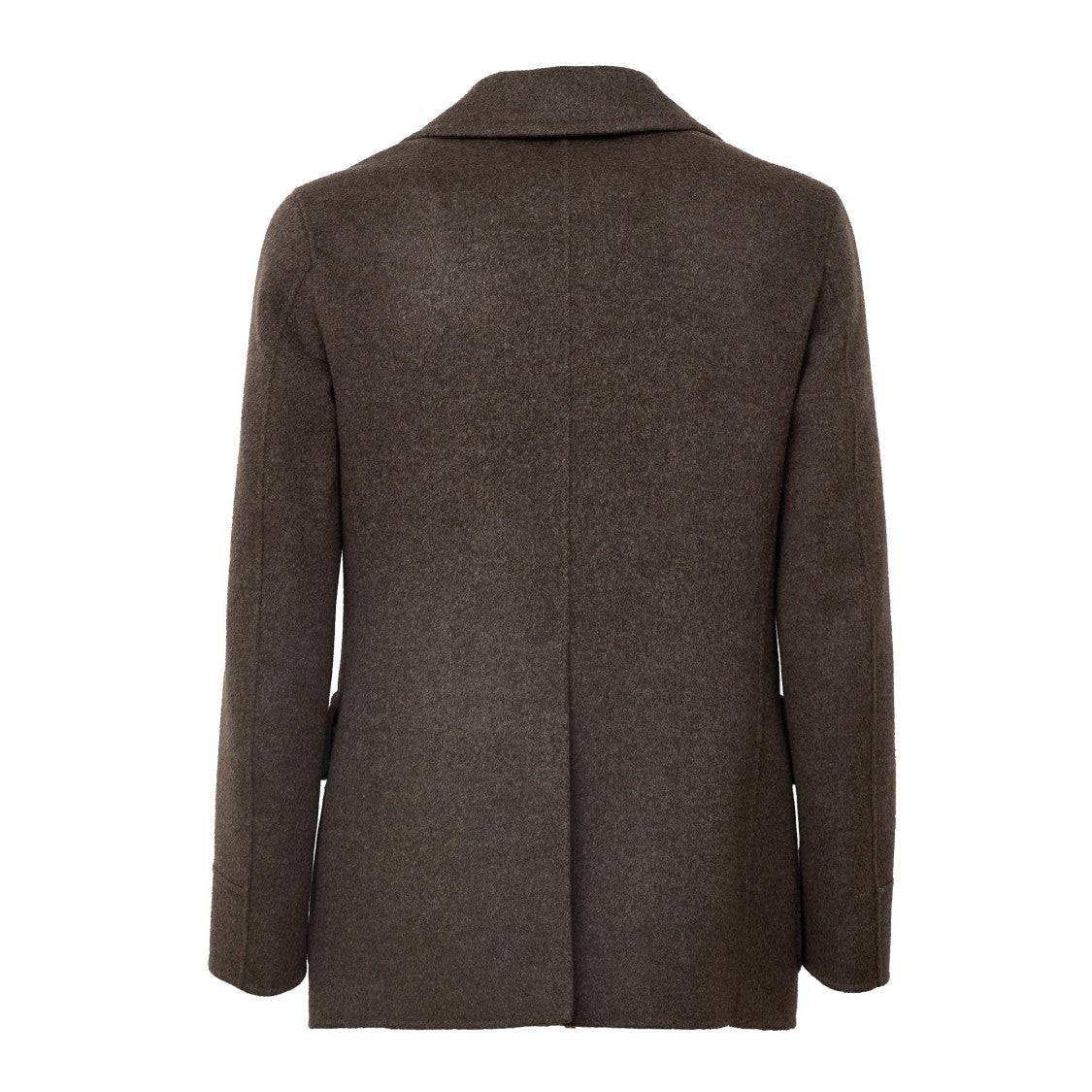 Montecore Double-Breasted Wool-Cashmere Blend Peacoat