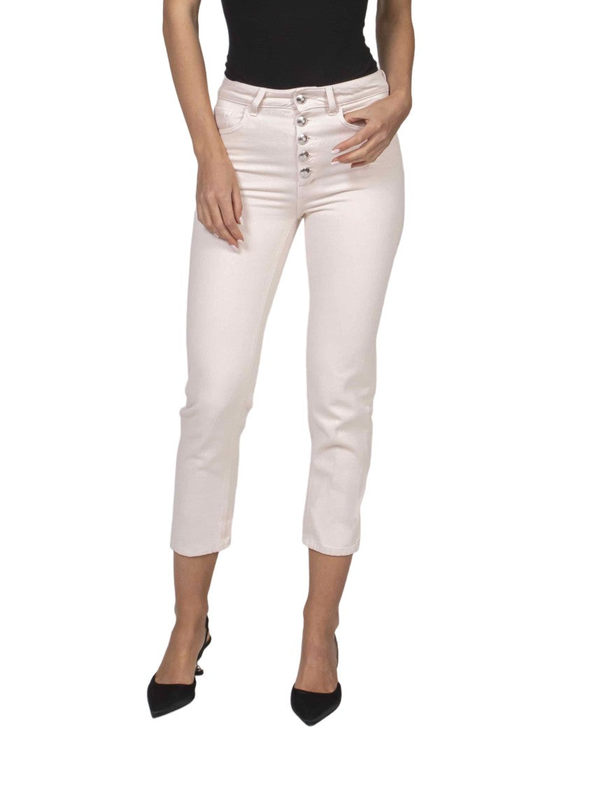 Dondup Koons Cropped High-Waist Pants