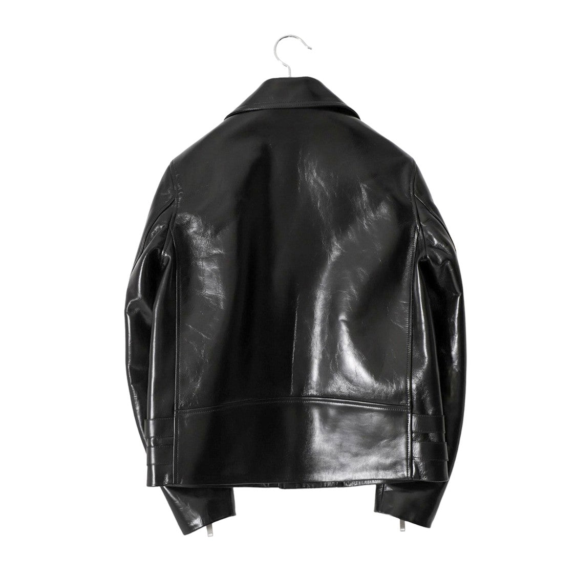 Jil Sander Biker 1 Jacket With Glossy Leather Finish