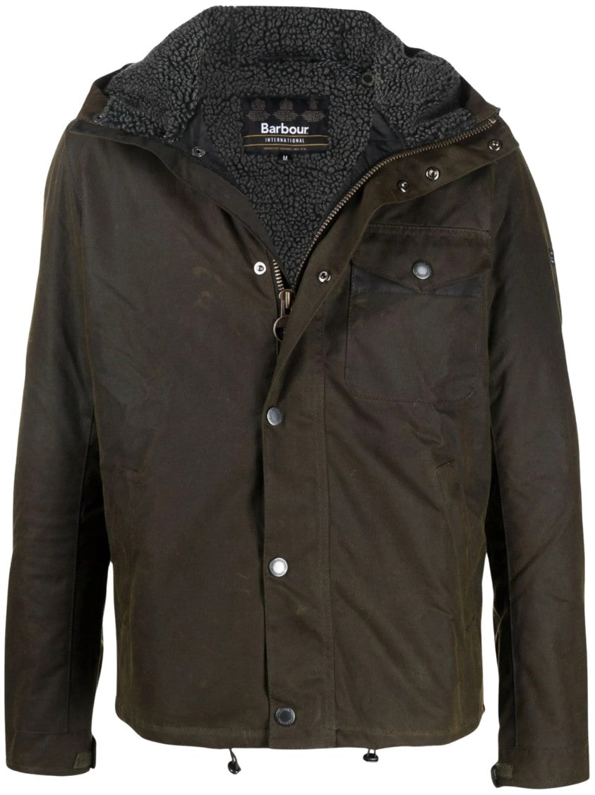 Barbour Water-Resistant Structured Lightweight Rain Jacket