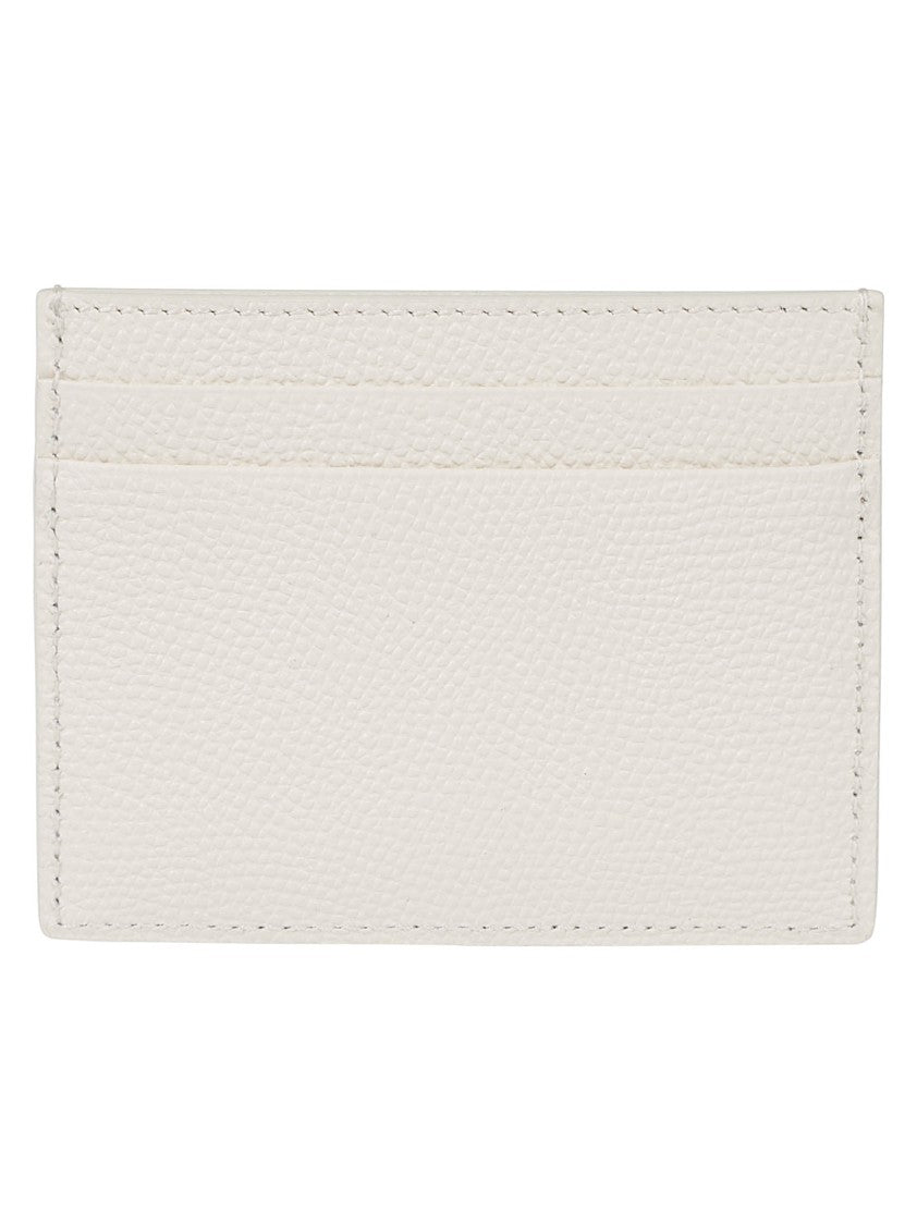 Valentino Garavani Textured Leather Cardholder With Vlogo Signature Detail