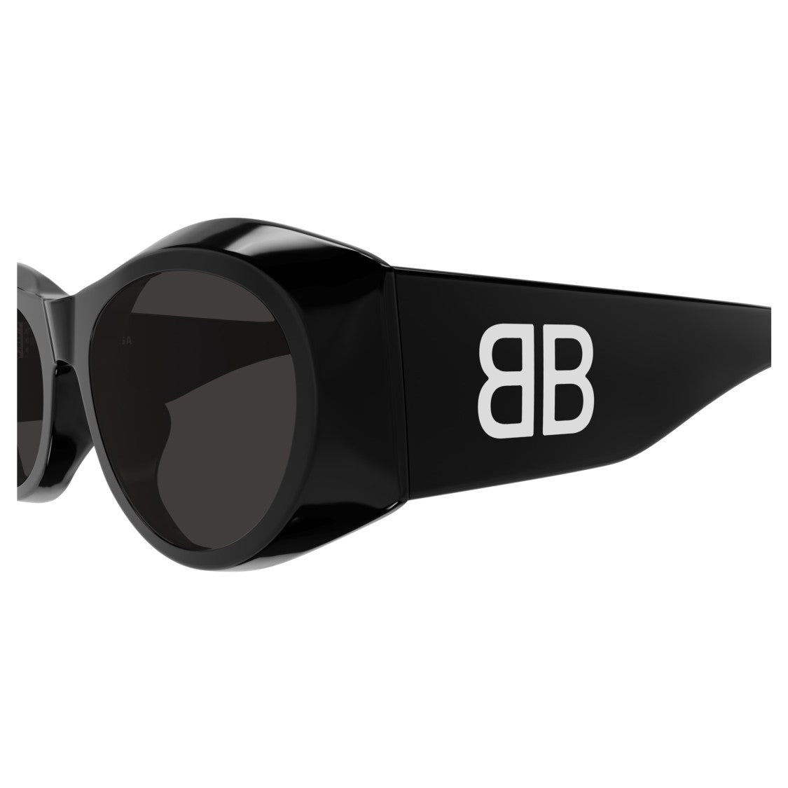 Balenciaga Bb0396sk Oversized Oval Sunglasses