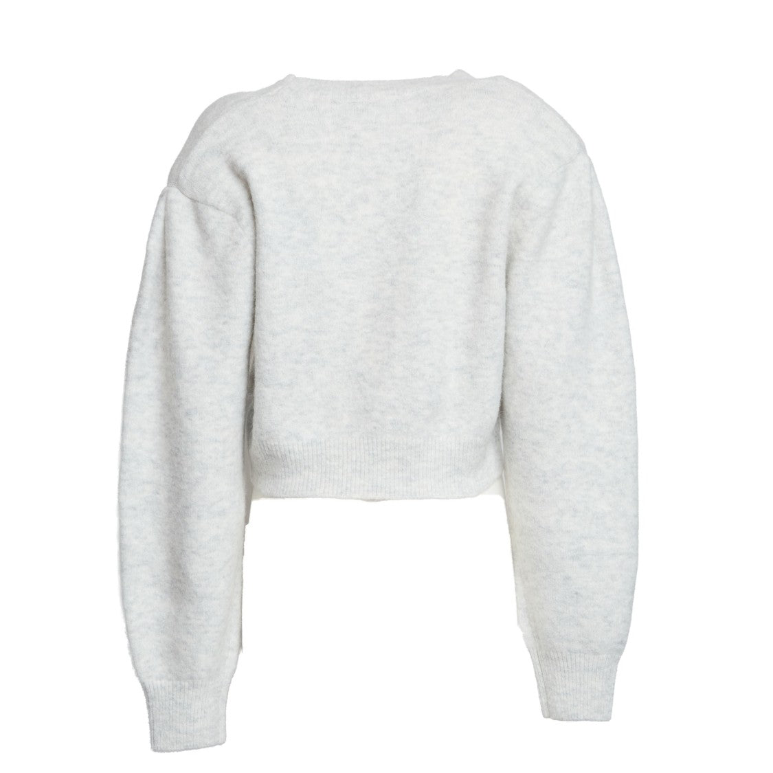 Rotate Florina Knit Cardigan With Puff Sleeves