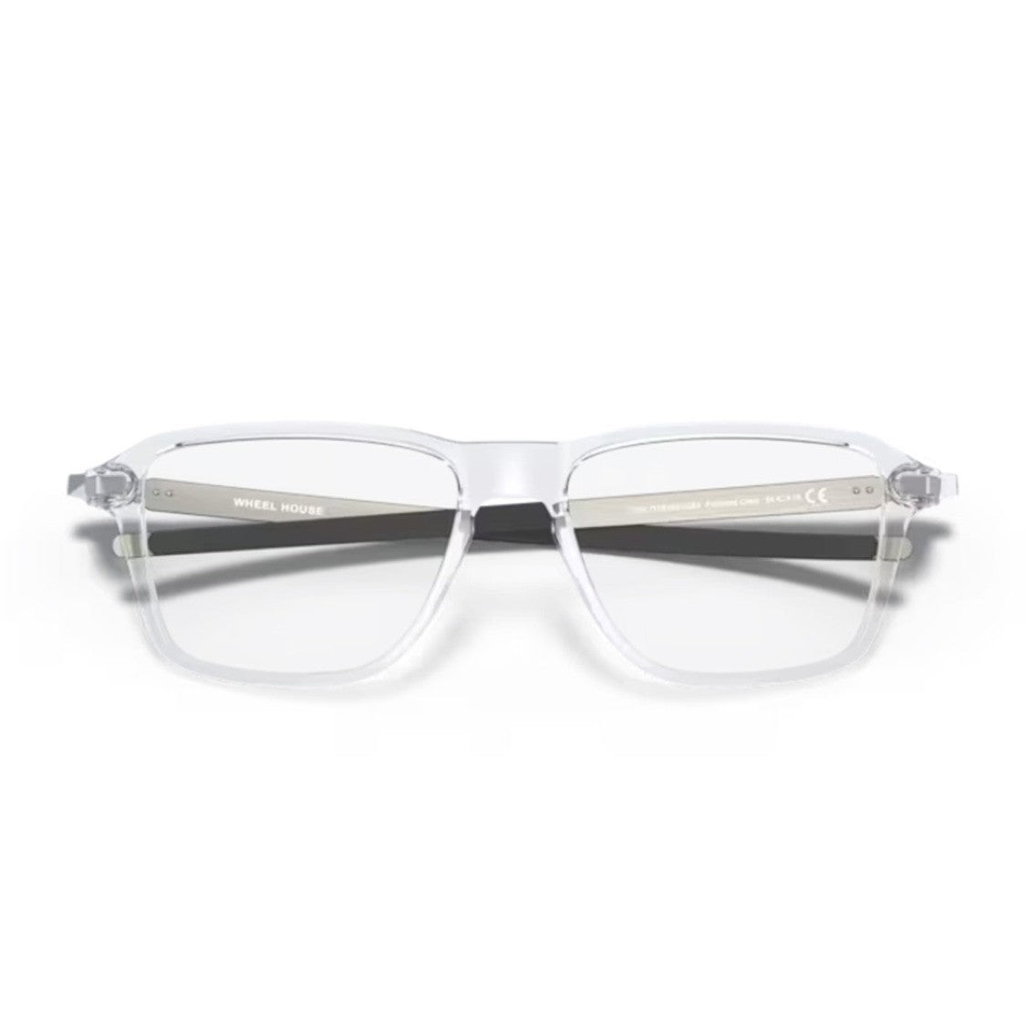 Oakley Transparent Ox8166 Wheel House Fabric-Blend Square Sunglasses