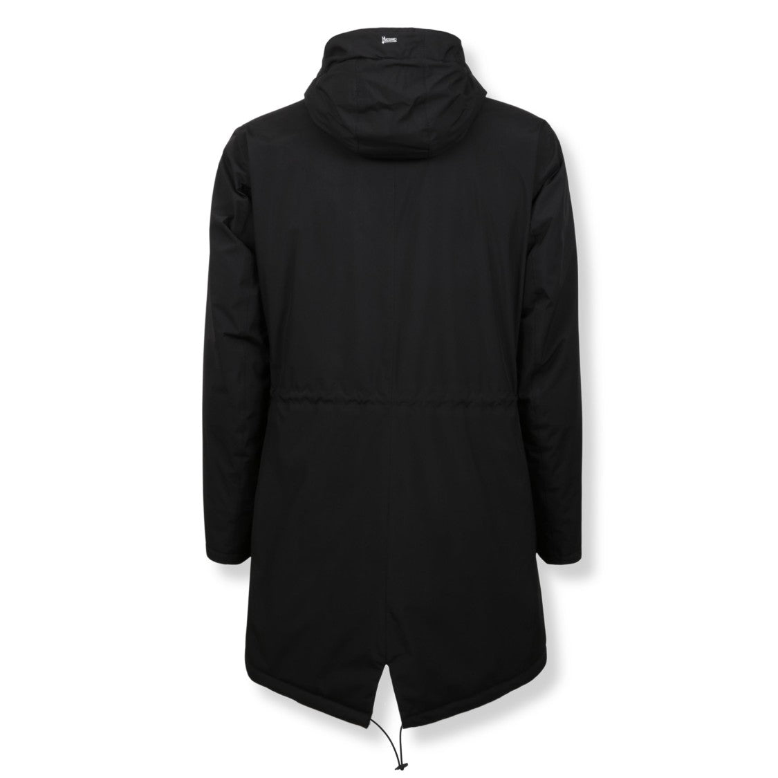 Herno Smooth Parka-Style Down Jacket With Hood And Front Zip Closure