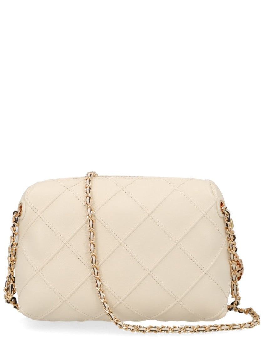 Tory Burch Fleming Quilted Lamb Leather Bag