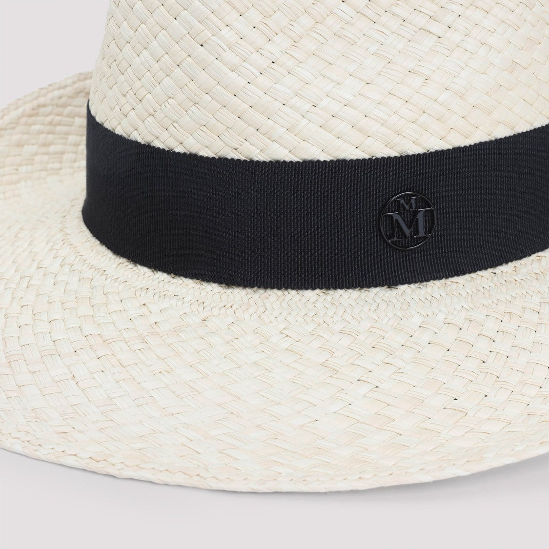 Maison Michel Wide Brim Neutral Brisa Hat