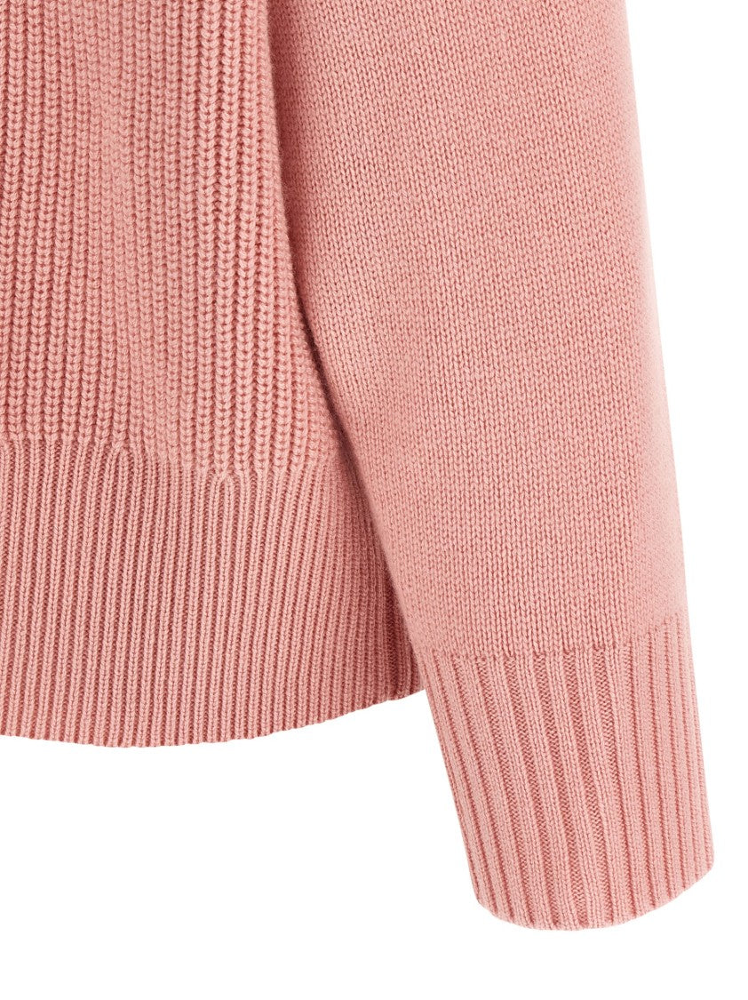 Alberto Biani Relaxed-Fit Cashmere Sweater With High Neck