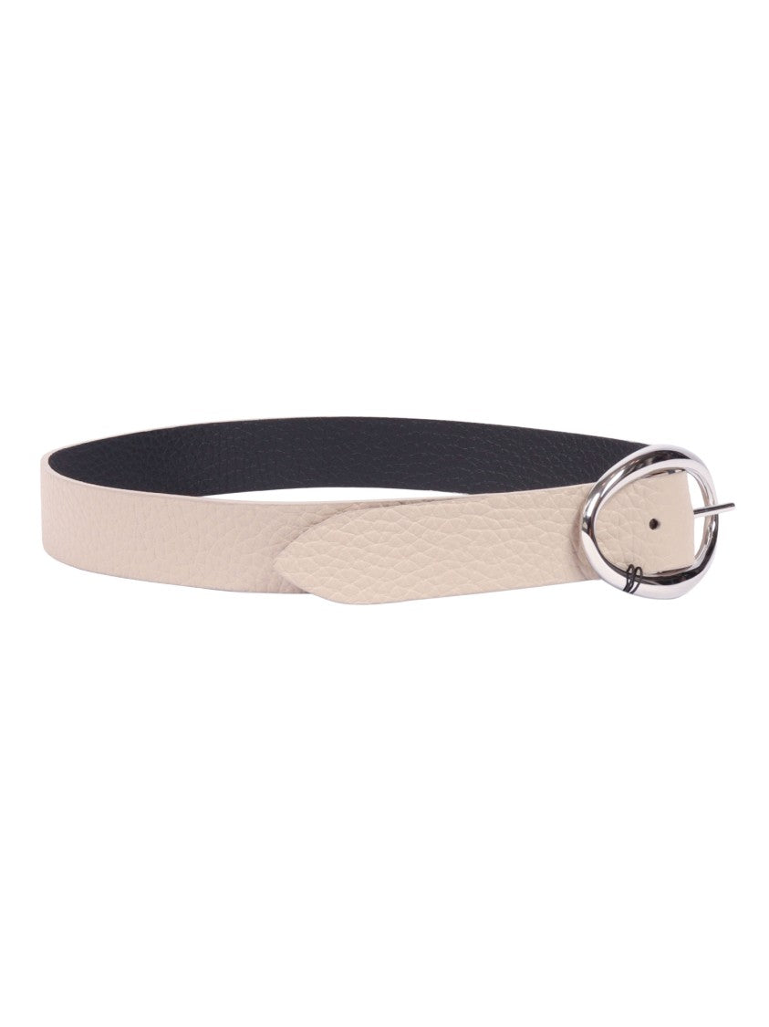 Claudio Orciani Reversible Textured Leather Belt