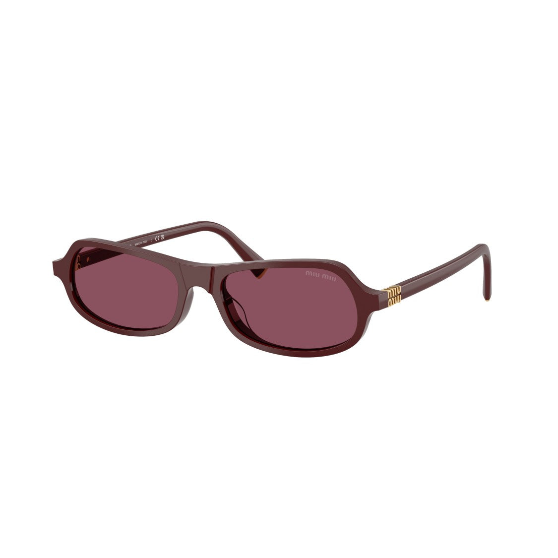 Miu Miu 0Mu B10su Rectangular Acetate Sunglasses