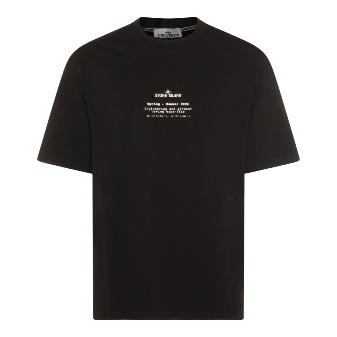 Stone Island Black Crew Neck T-Shirt