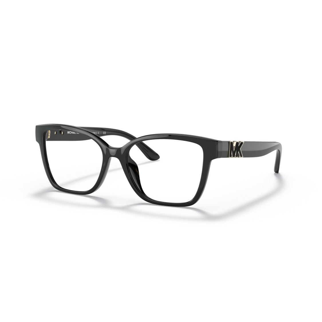 Michael Kors 0Mk4094u Rectangular Frame Eyeglasses With Glossy Black Finish