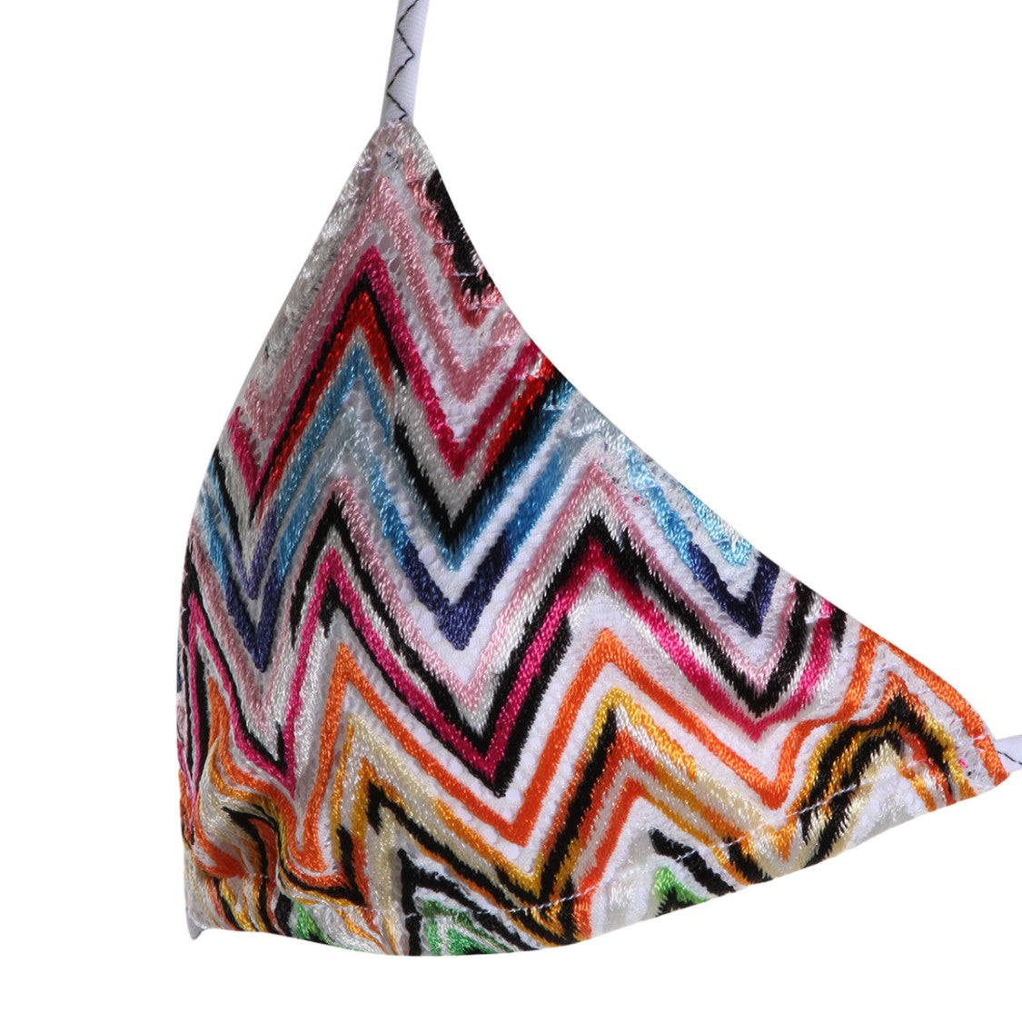 Missoni Multicolor Zigzag Pattern Bikini Set