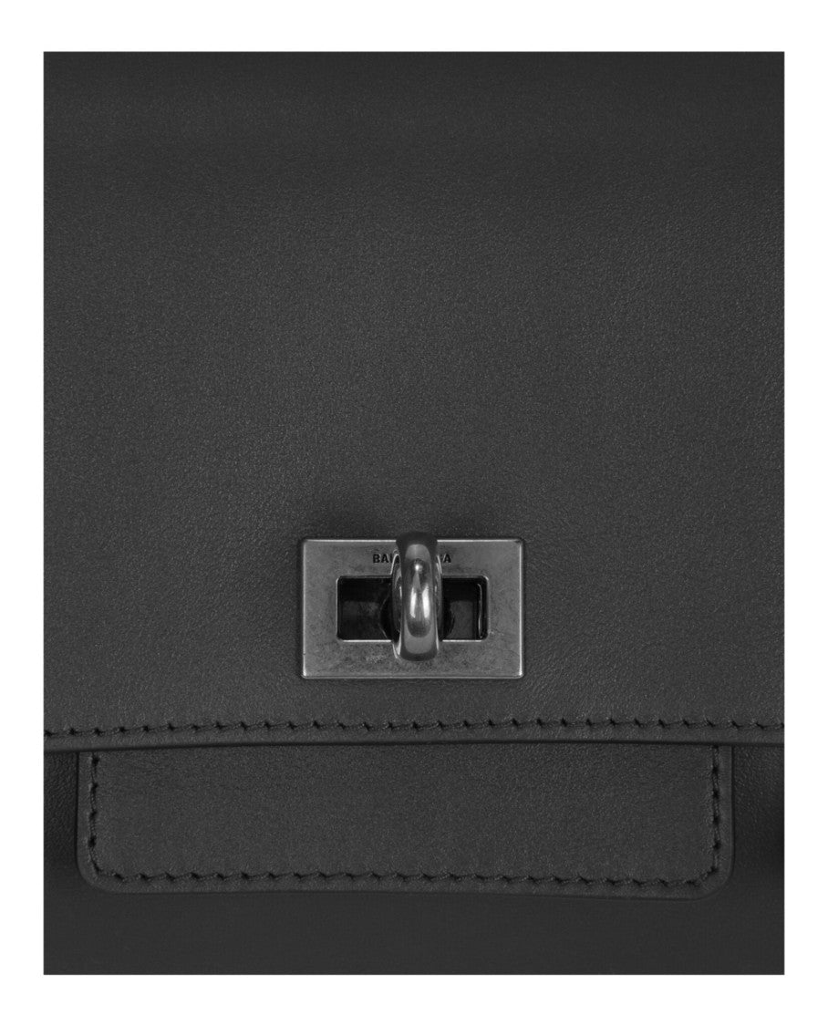 Balenciaga Bel Air Small Leather Clutch Bag