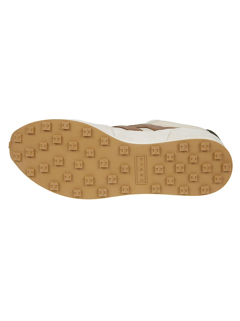 Hogan H699 Polyamide-Blend Suede Sneakers