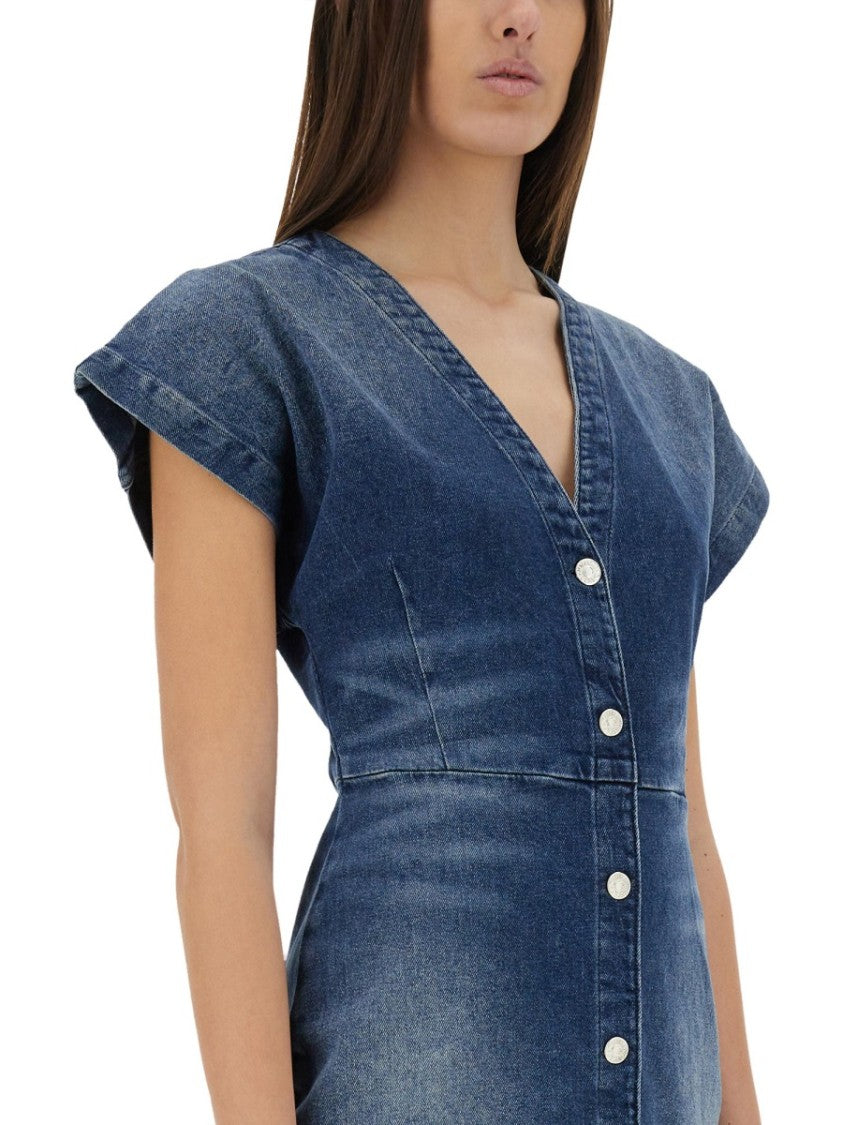 Moschino Slim Fit Denim Dress
