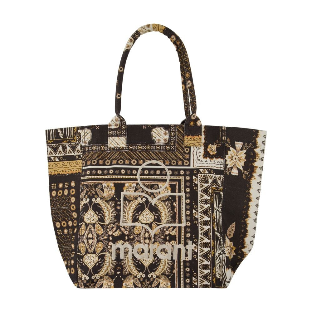 Isabel Marant Yenky Ge Shopper Bag - Cotton - Black