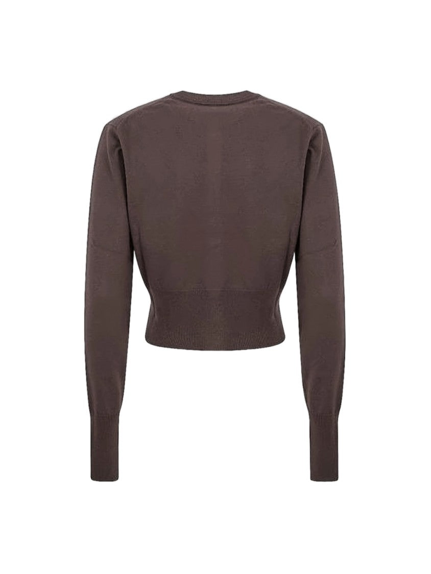 Vivienne Westwood Cropped Cardigan With Button-Down Front