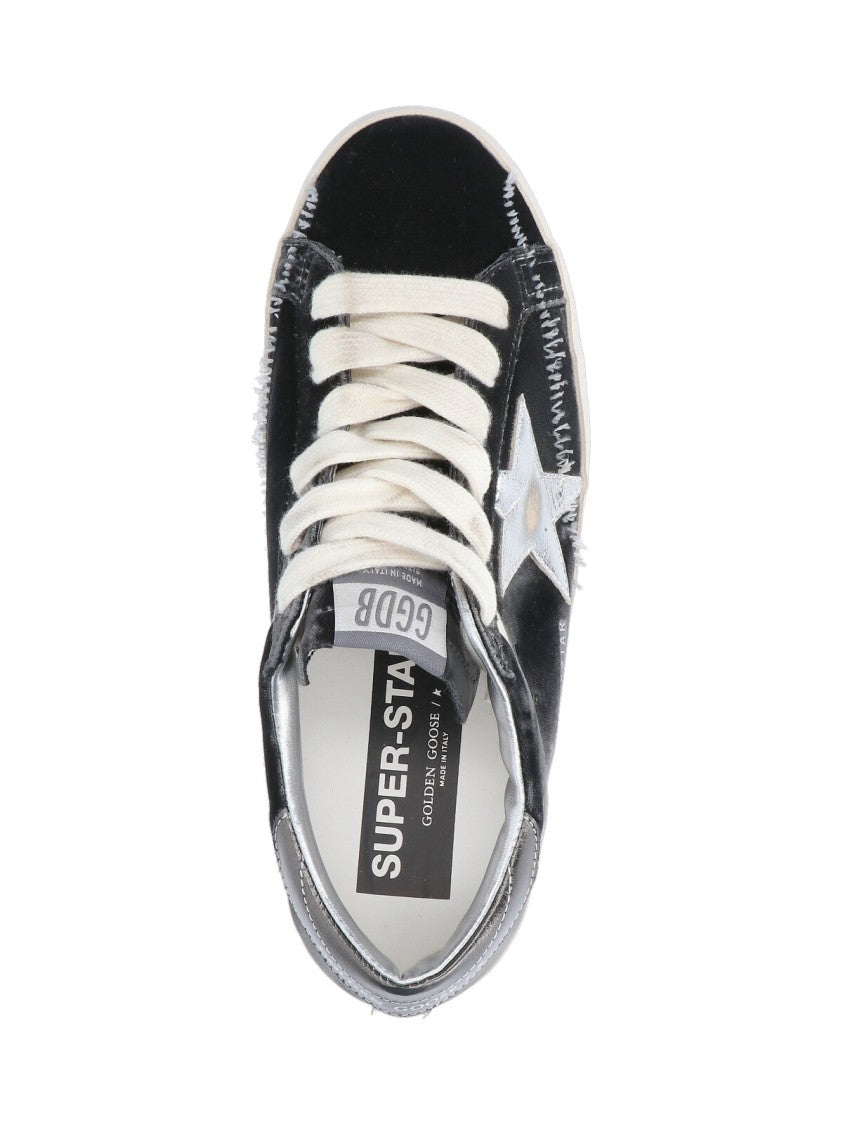 Golden Goose Black Super Star Ltd Suede Sneakers