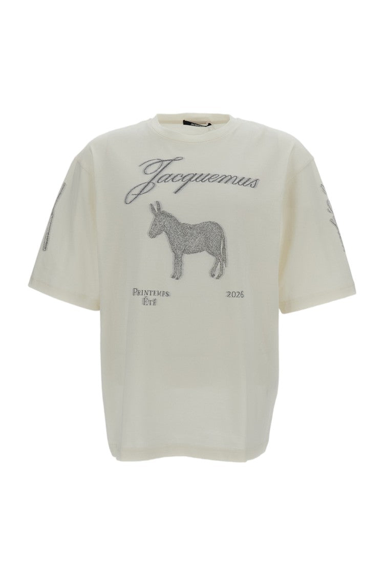 Jacquemus Off-White Le Tshirt Ane T-Shirt