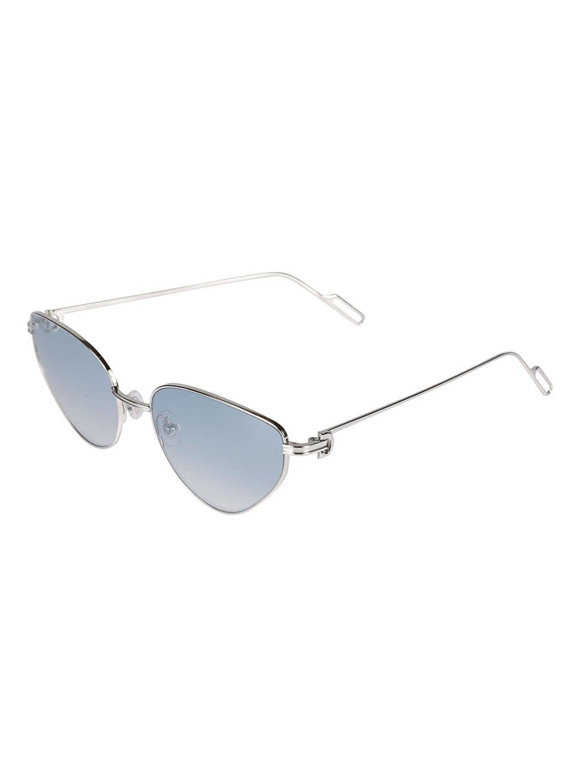 Cartier Ct0155s Narrow Cat-Eye Sunglasses